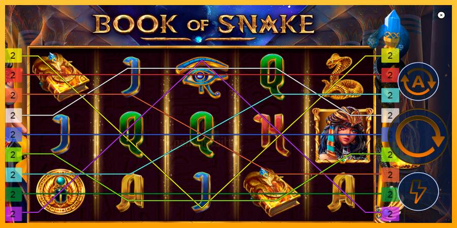 Book of Snake gaming machine for money, picture 2