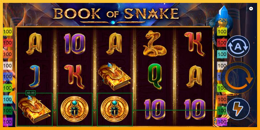 Book of Snake gaming machine for money, picture 3