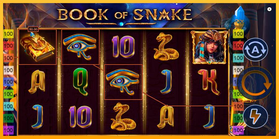 Book of Snake gaming machine for money, picture 4