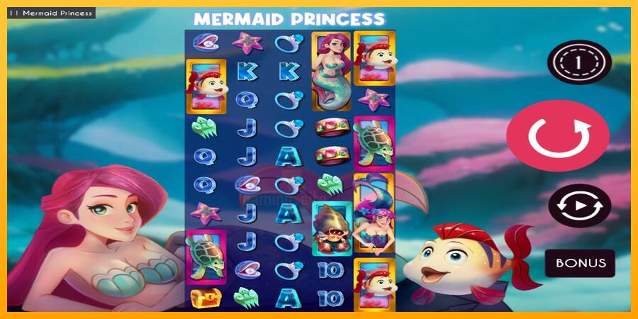 Mermaid Princess gaming machine for money, picture 1