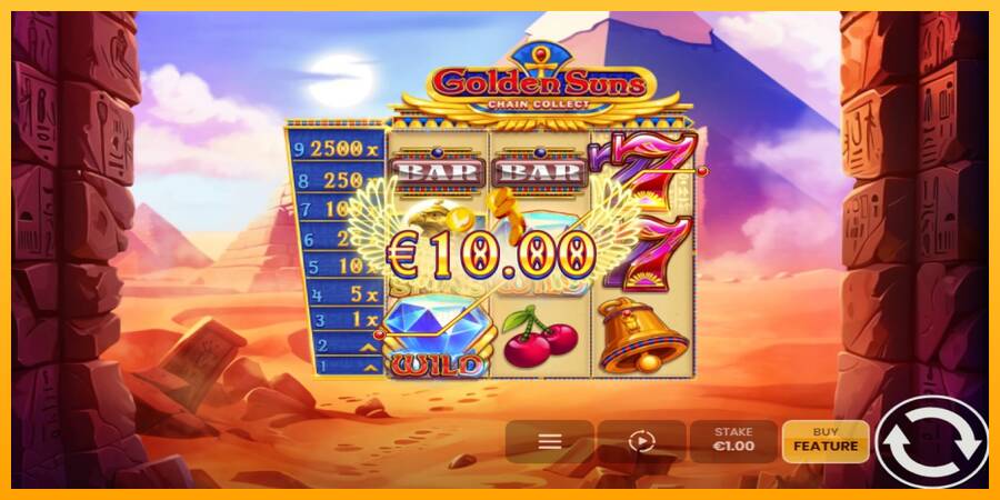 Golden Suns: Chain Collect gaming machine for money, picture 2