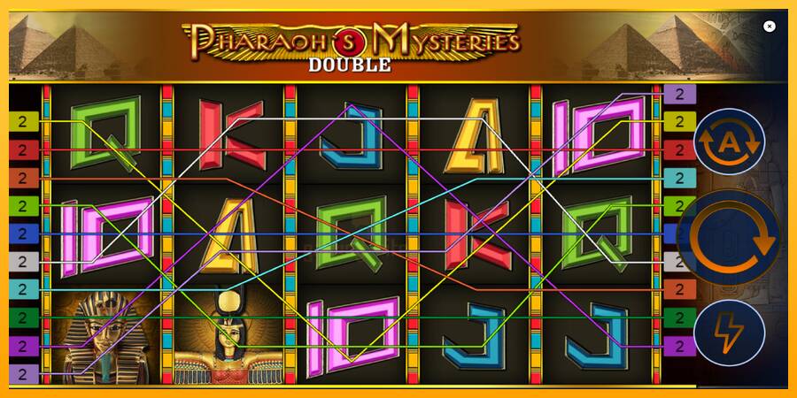 Pharaons Mysteries Double gaming machine for money, picture 2