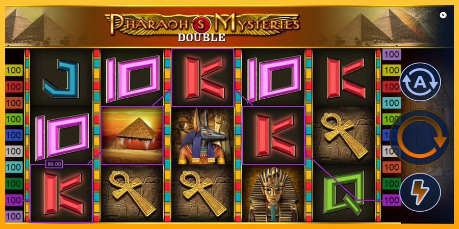 Pharaons Mysteries Double gaming machine for money, picture 4