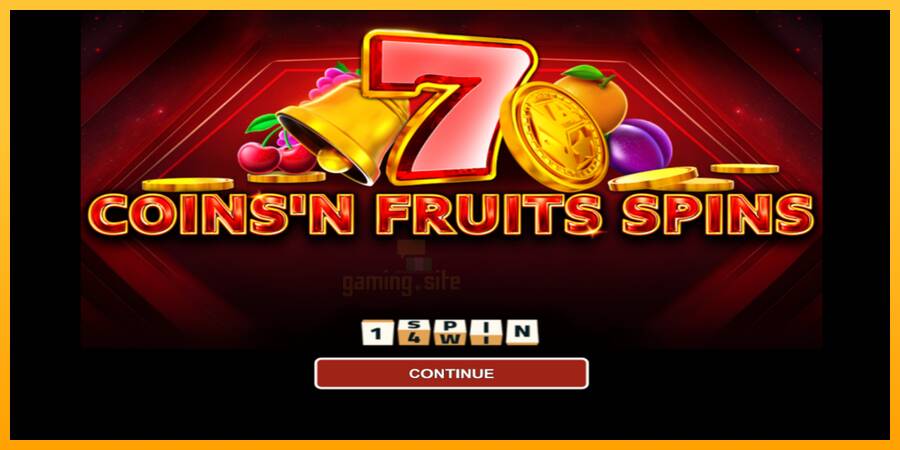 Coinsn Fruits Spins gaming machine for money, picture 1