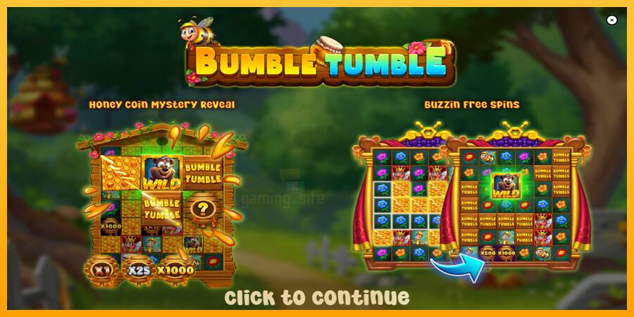 Bumble Tumble gaming machine for money, picture 1