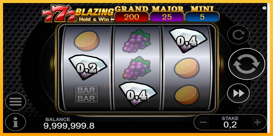 777 Blazing Hold & Win gaming machine for money, picture 4