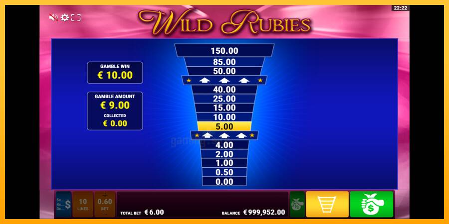 Wild Rubies gaming machine for money, picture 6