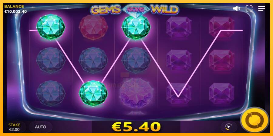 Gems Gone Wild gaming machine for money, picture 2