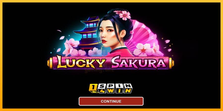 Lucky Sakura Win Spins gaming machine for money, picture 1