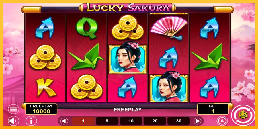 Lucky Sakura Win Spins gaming machine for money, picture 2