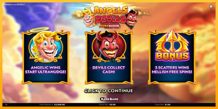 Angels vs Devils gaming machine for money, picture 1