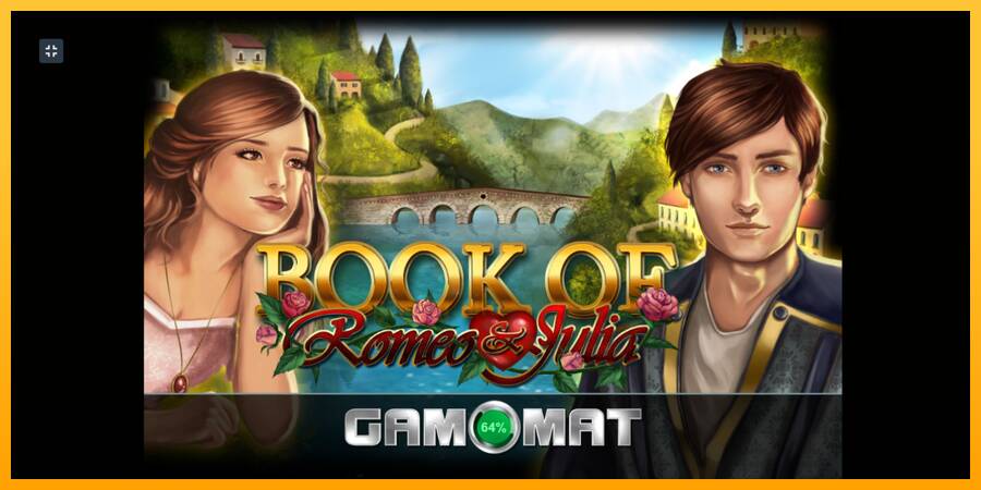 Book of Romeo and Julia gaming machine for money, picture 1