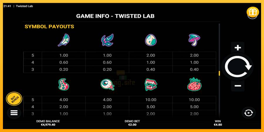 Twisted Lab gaming machine for money, picture 6