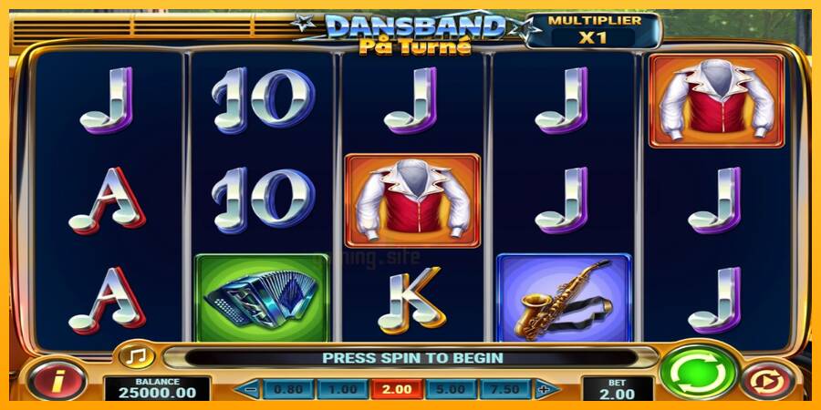 Dansband Pa Turne gaming machine for money, picture 1