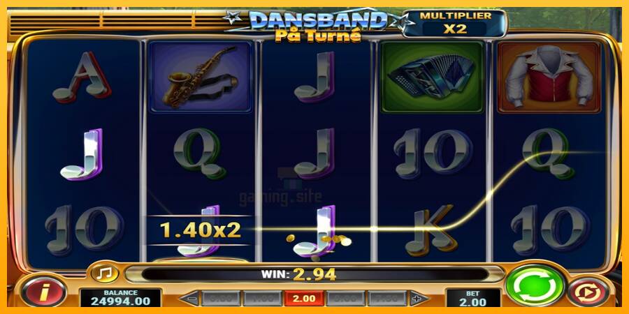 Dansband Pa Turne gaming machine for money, picture 2