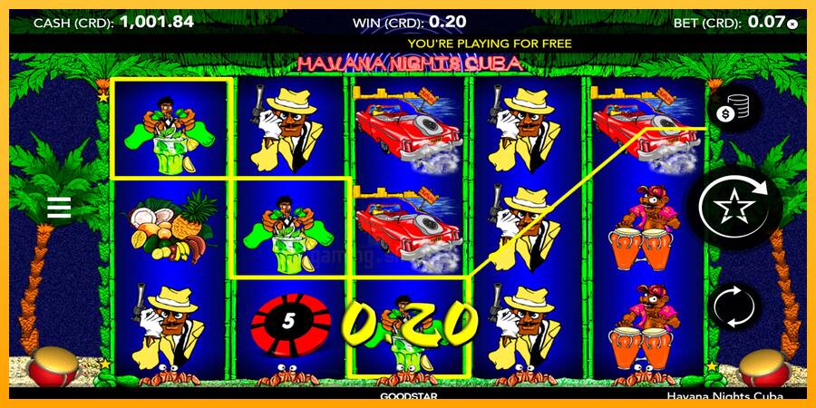 Havana Nights Cuba gaming machine for money, picture 4