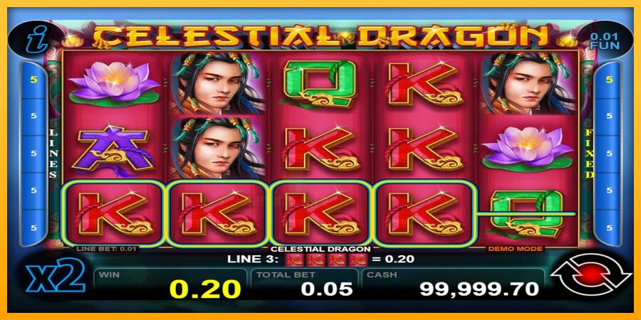 Celestial Dragon gaming machine for money, picture 2