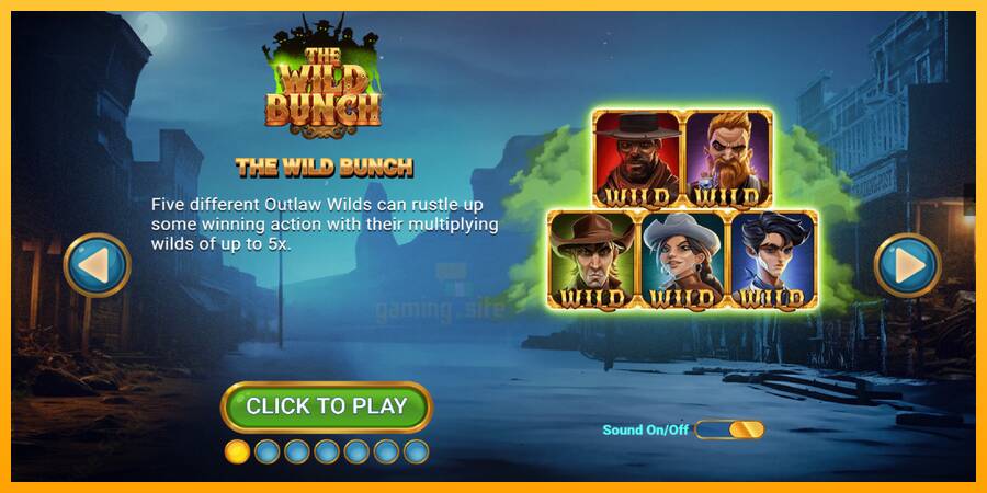 The Wild Bunch gaming machine for money, picture 1