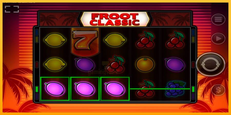 Froot Classic gaming machine for money, picture 3