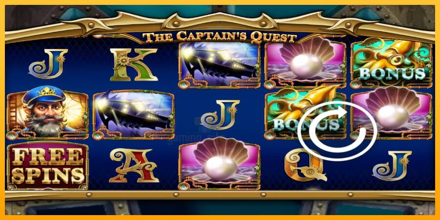 The Captains Quest gaming machine for money, picture 1