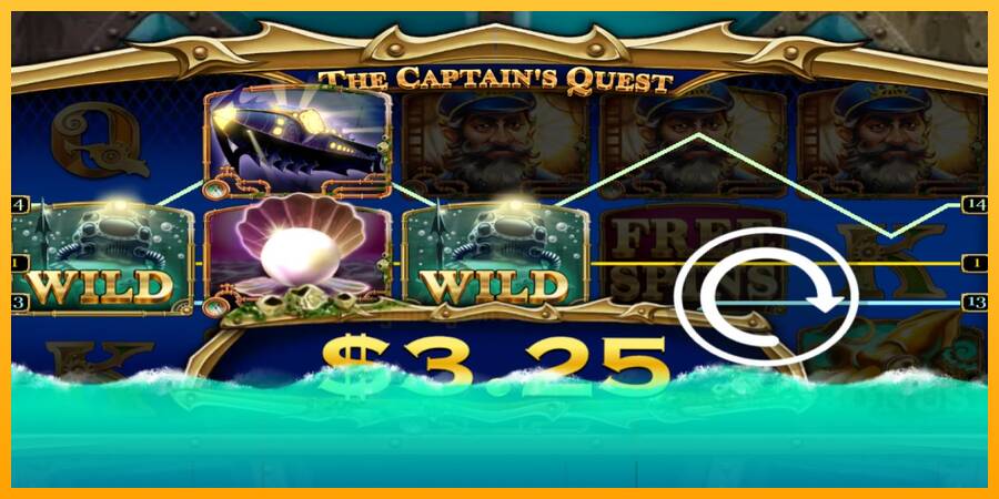 The Captains Quest gaming machine for money, picture 2