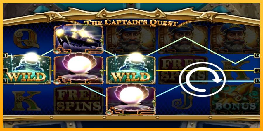 The Captains Quest gaming machine for money, picture 3