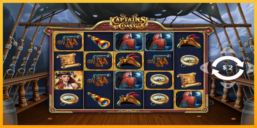 Captains of the Coast 2 gaming machine for money, picture 1