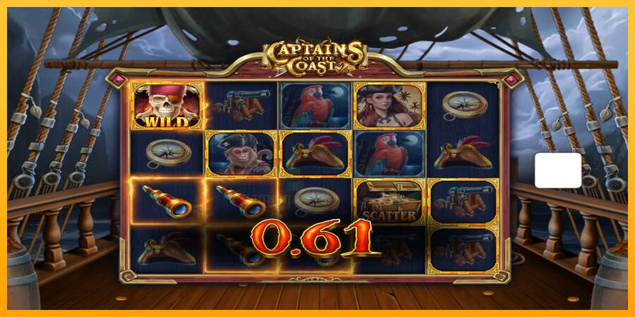 Captains of the Coast 2 gaming machine for money, picture 2