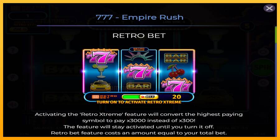 777 Empire Rush gaming machine for money, picture 4