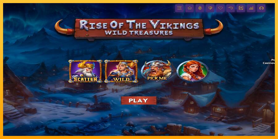 Rise of The Vikings - Wild Treasures gaming machine for money, picture 1