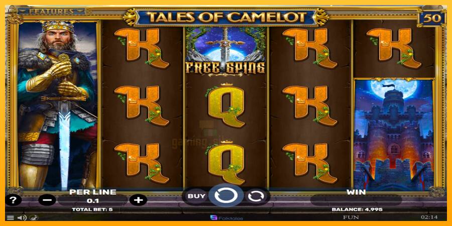 Tales of Camelot gaming machine for money, picture 2