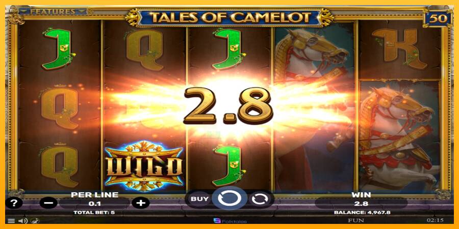 Tales of Camelot gaming machine for money, picture 3