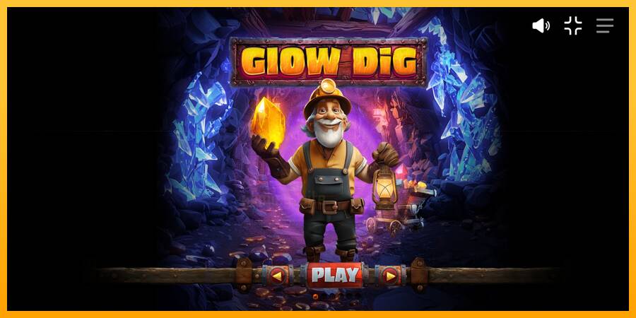 Glow Dig gaming machine for money, picture 1