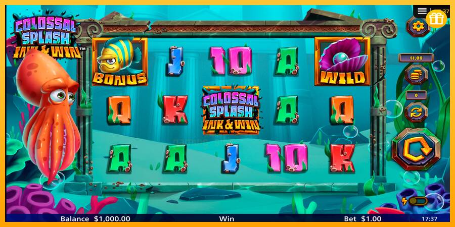 Colossal Splash Ink & Win gaming machine for money, picture 1