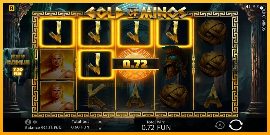 Gold of Minos gaming machine for money, picture 3