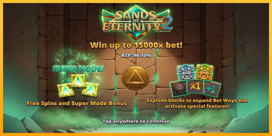 Sands of Eternity 2 gaming machine for money, picture 1