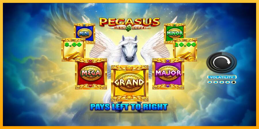 Pegasus Cash Spree gaming machine for money, picture 1