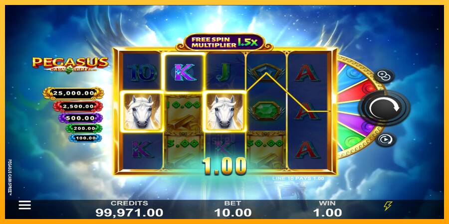 Pegasus Cash Spree gaming machine for money, picture 3