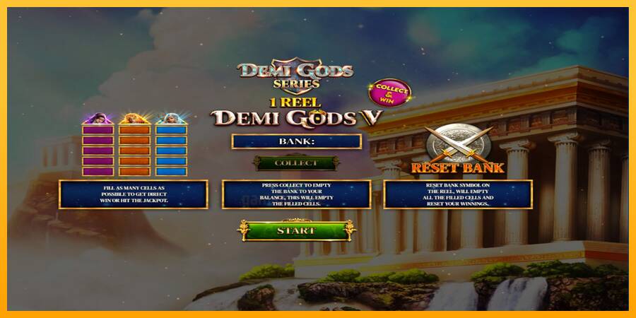 1 Reel - Demi Gods V gaming machine for money, picture 1