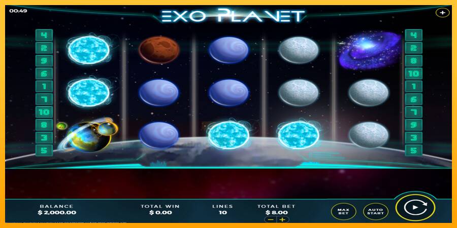 Exo Planet gaming machine for money, picture 1