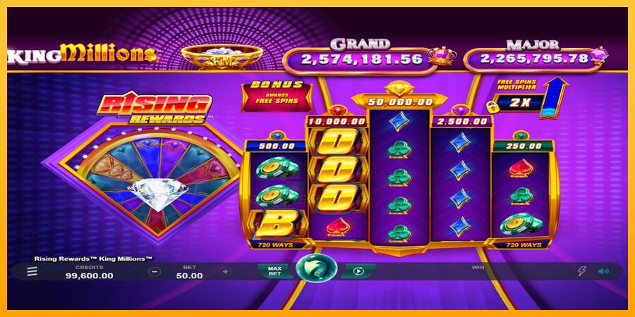 Rising Rewards King Millions gaming machine for money, picture 1