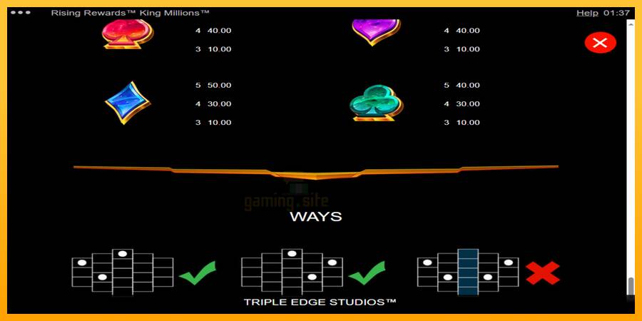 Rising Rewards King Millions gaming machine for money, picture 6