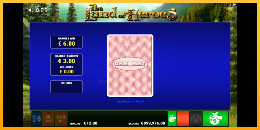 The Land of Heroes gaming machine for money, picture 4