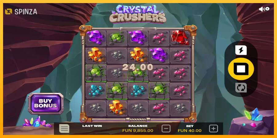 Crystal Crushers gaming machine for money, picture 4