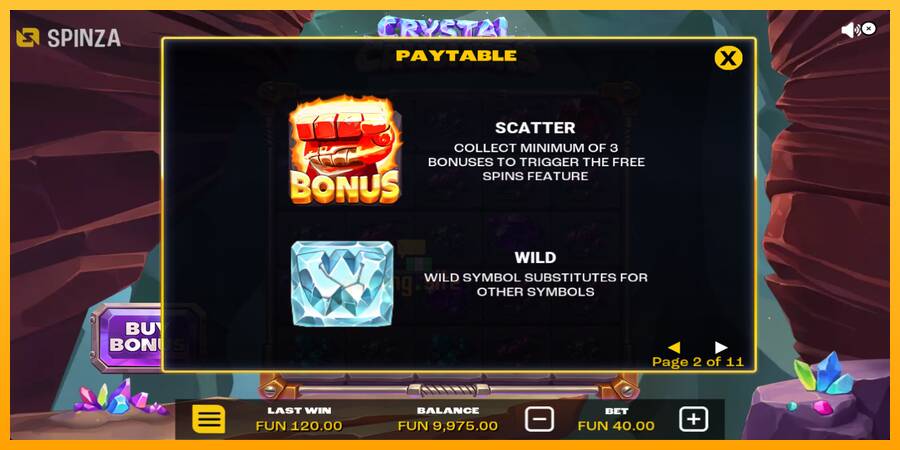 Crystal Crushers gaming machine for money, picture 6