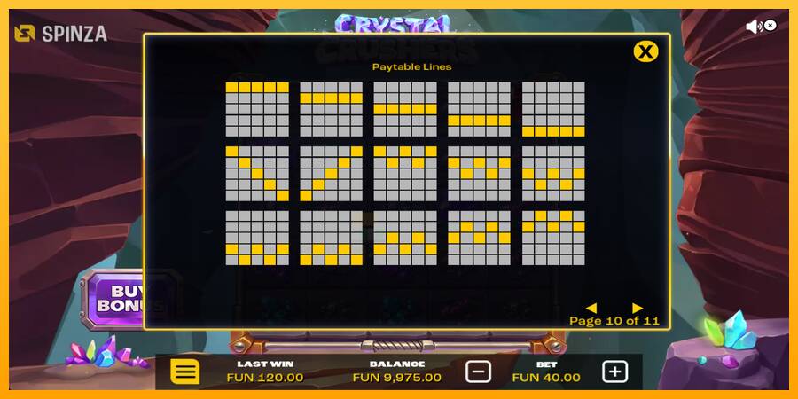 Crystal Crushers gaming machine for money, picture 7