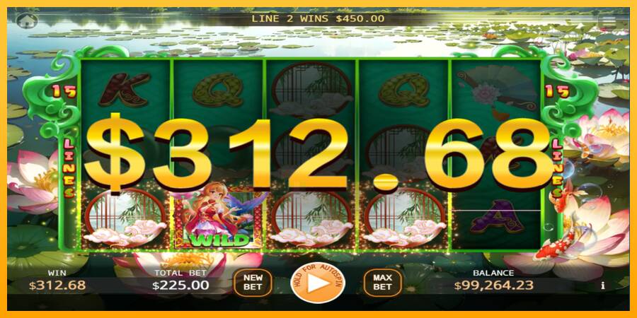 Carp Princess gaming machine for money, picture 2