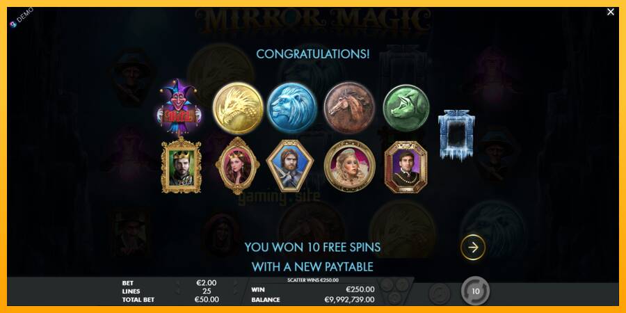 Mirror Magic gaming machine for money, picture 4