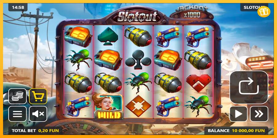 Slotout gaming machine for money, picture 1