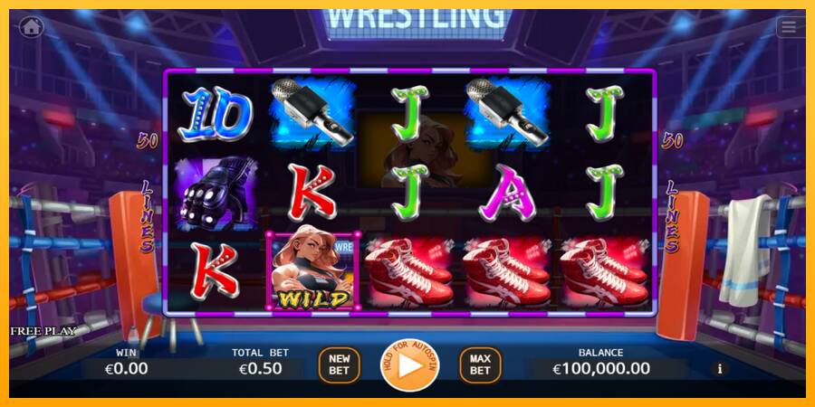 Wrestling Queen gaming machine for money, picture 2